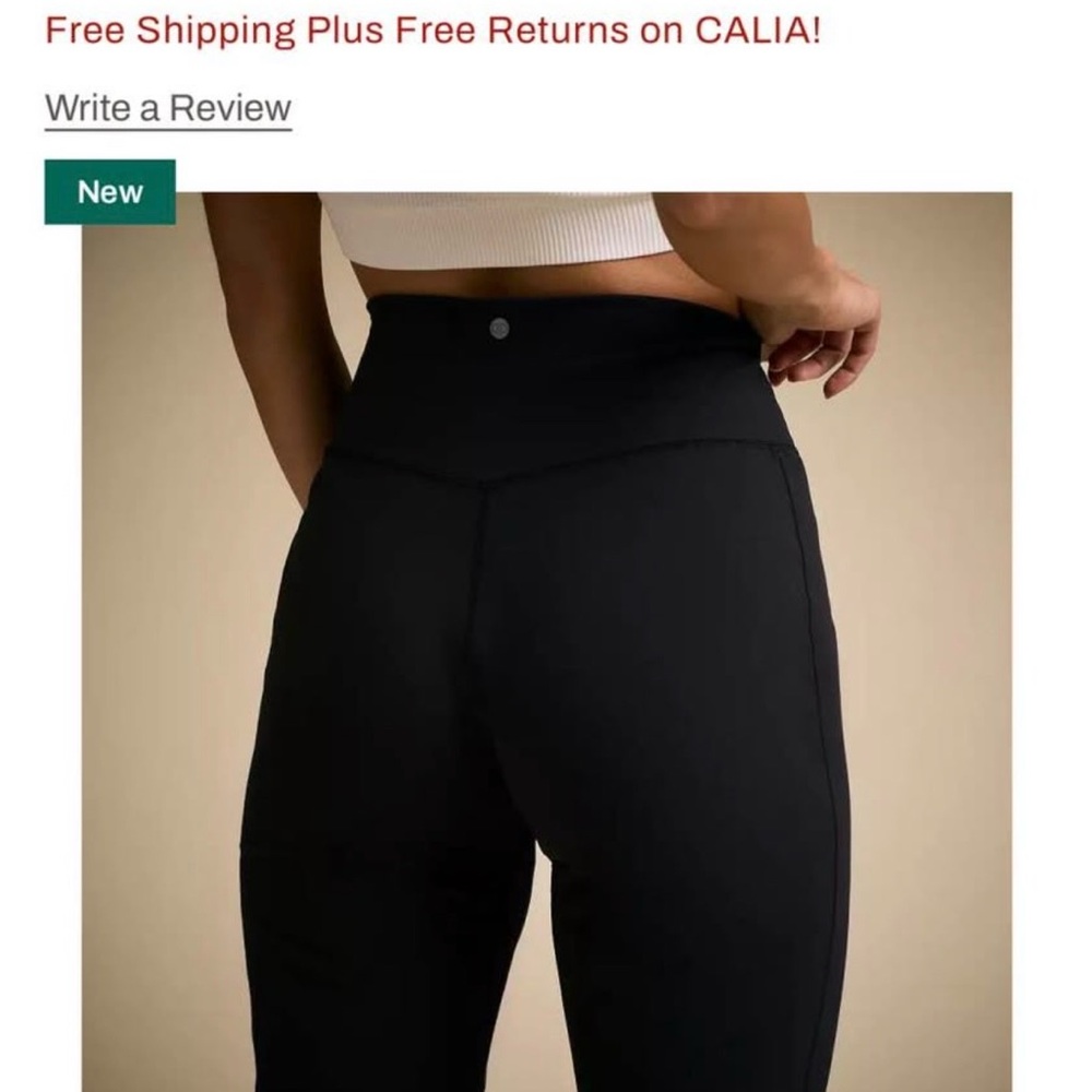 CALIA Women's Inspire Jogger 2.0 Power Mesh Waistband - Small